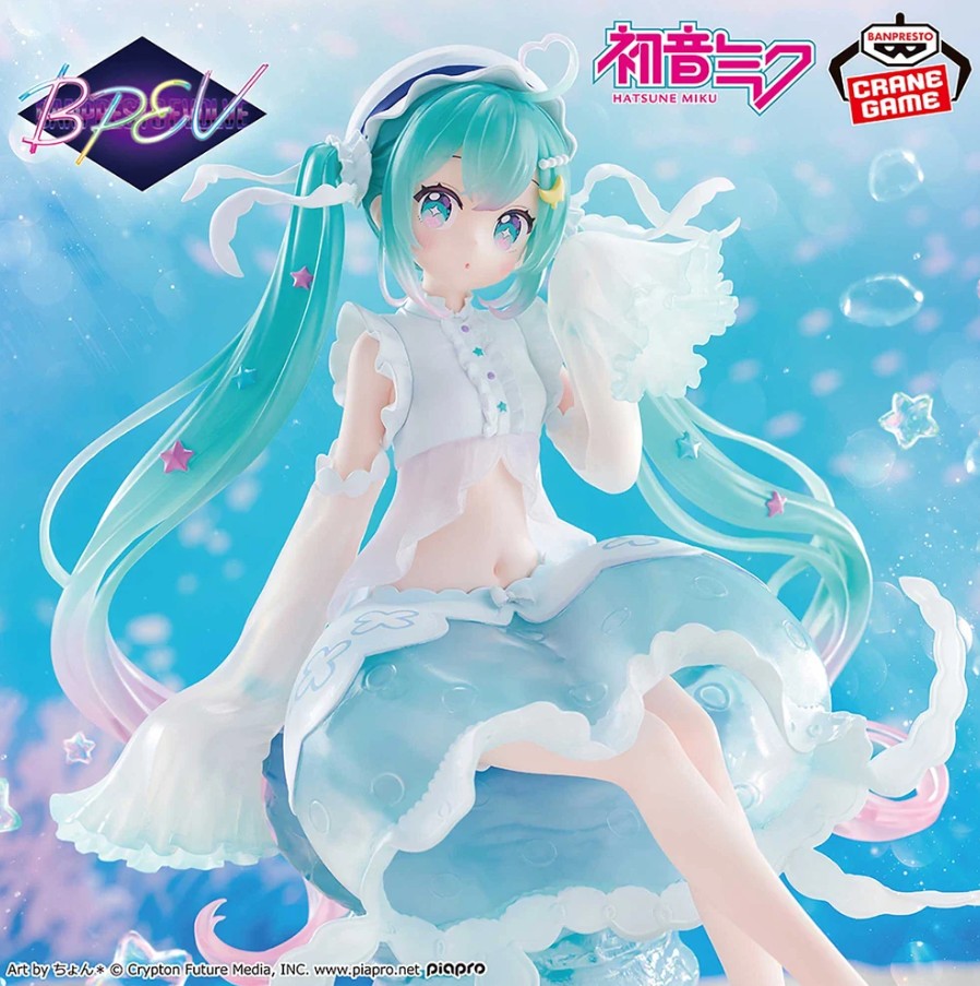 Hatsune Miku Figure, Evolve Clearluxe, Jellyfish Ver., BPEV, Vocaloid, Banpresto