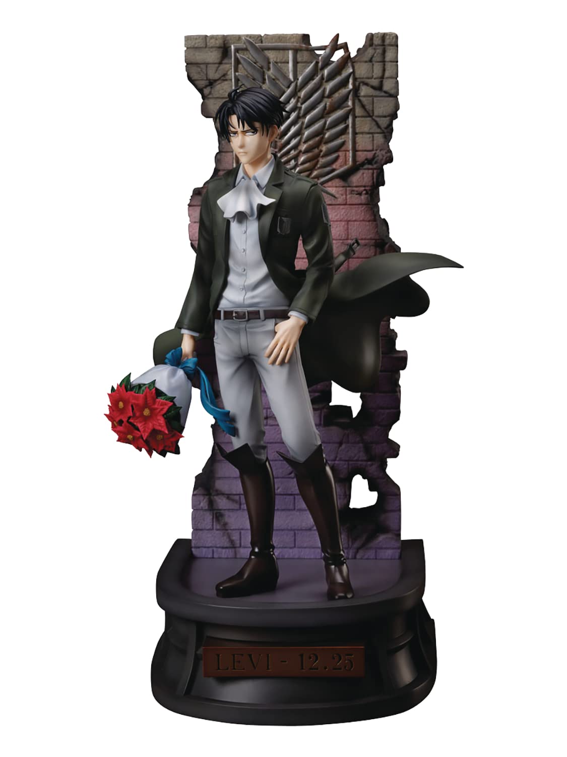 Levi Ackerman Figure, Happy Birthday, 1/7 Scale Pre-Painted Statue, Attack On Titan, F:Nex, Furyu