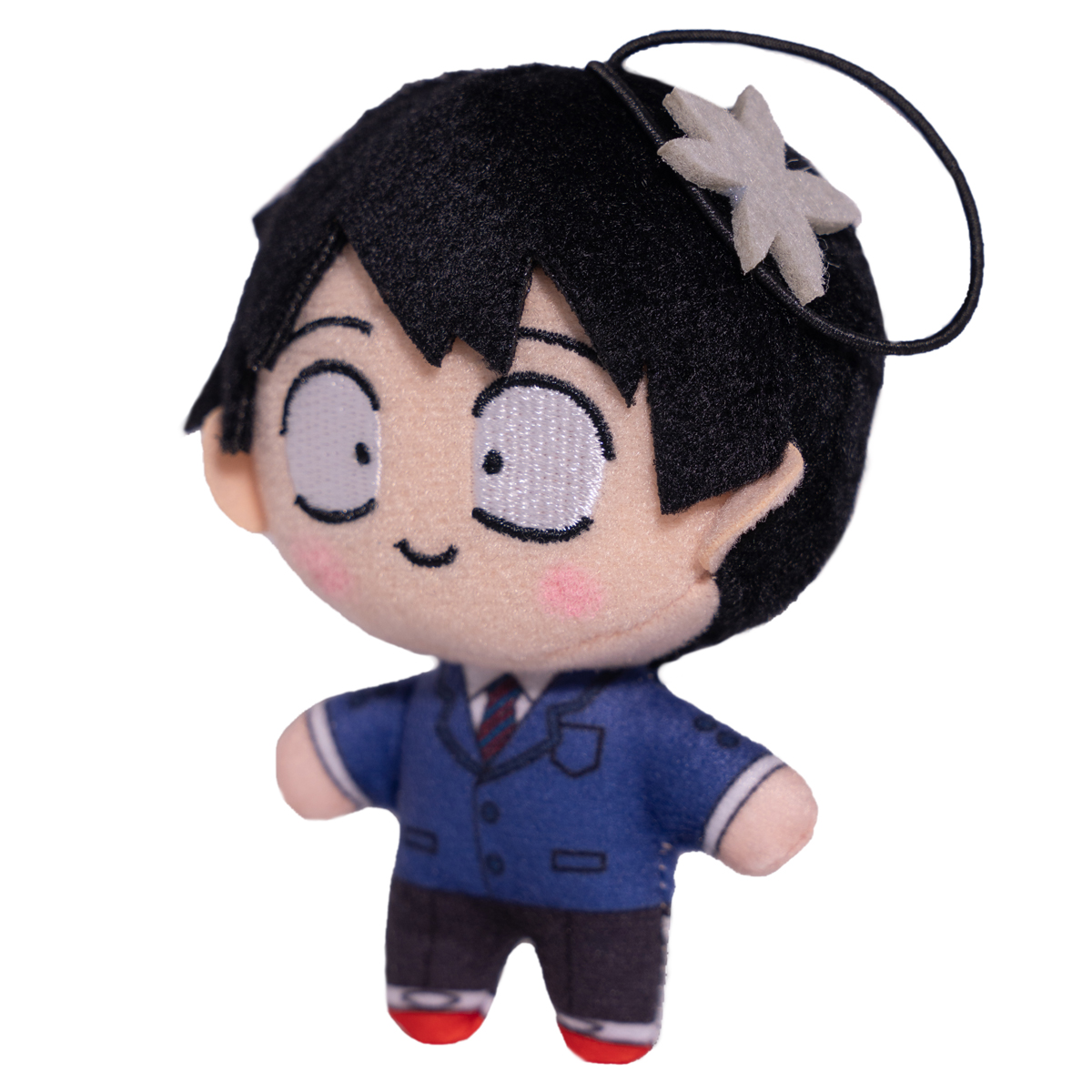 Tadano Hitohito Plush Keychain, Komi Cant Communicate, 4 Inches, Sega