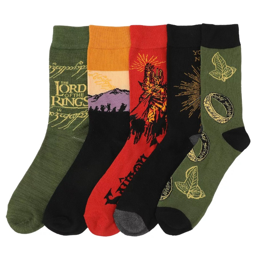 The Lord of the Rings 5 Pair Crew Socks