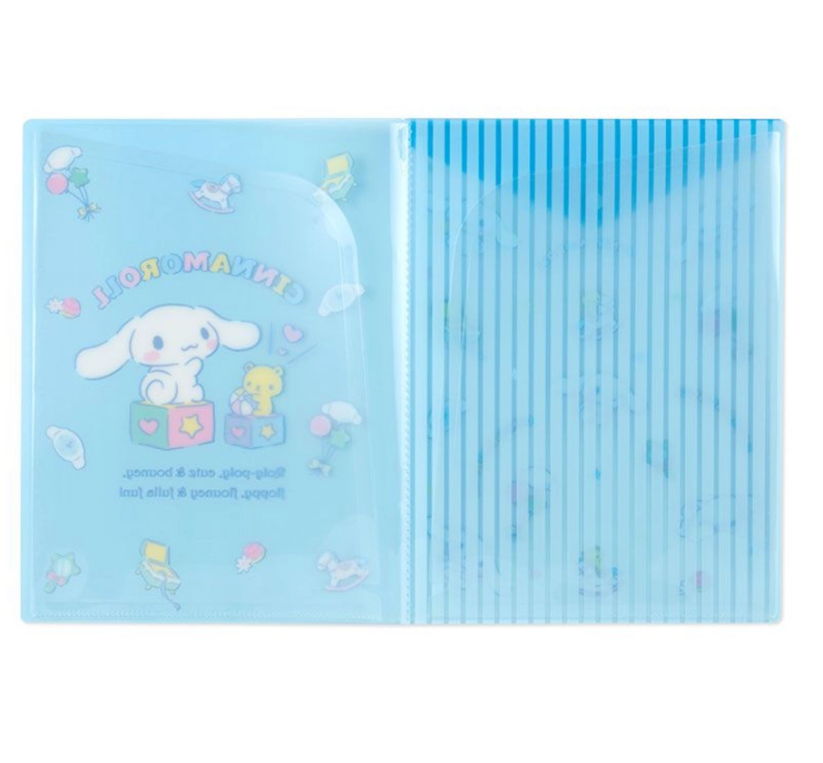 Cinnamoroll Plastic Folder Folder With Pockets Clear File A4 Size Sanrio