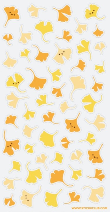 Falling Leaves Sticker Sheet