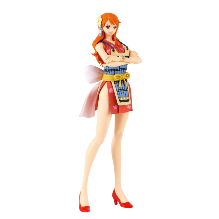 Nami Figure, Glitter & Glamours, Nami Wanokuni Style II, One Piece, Banpresto