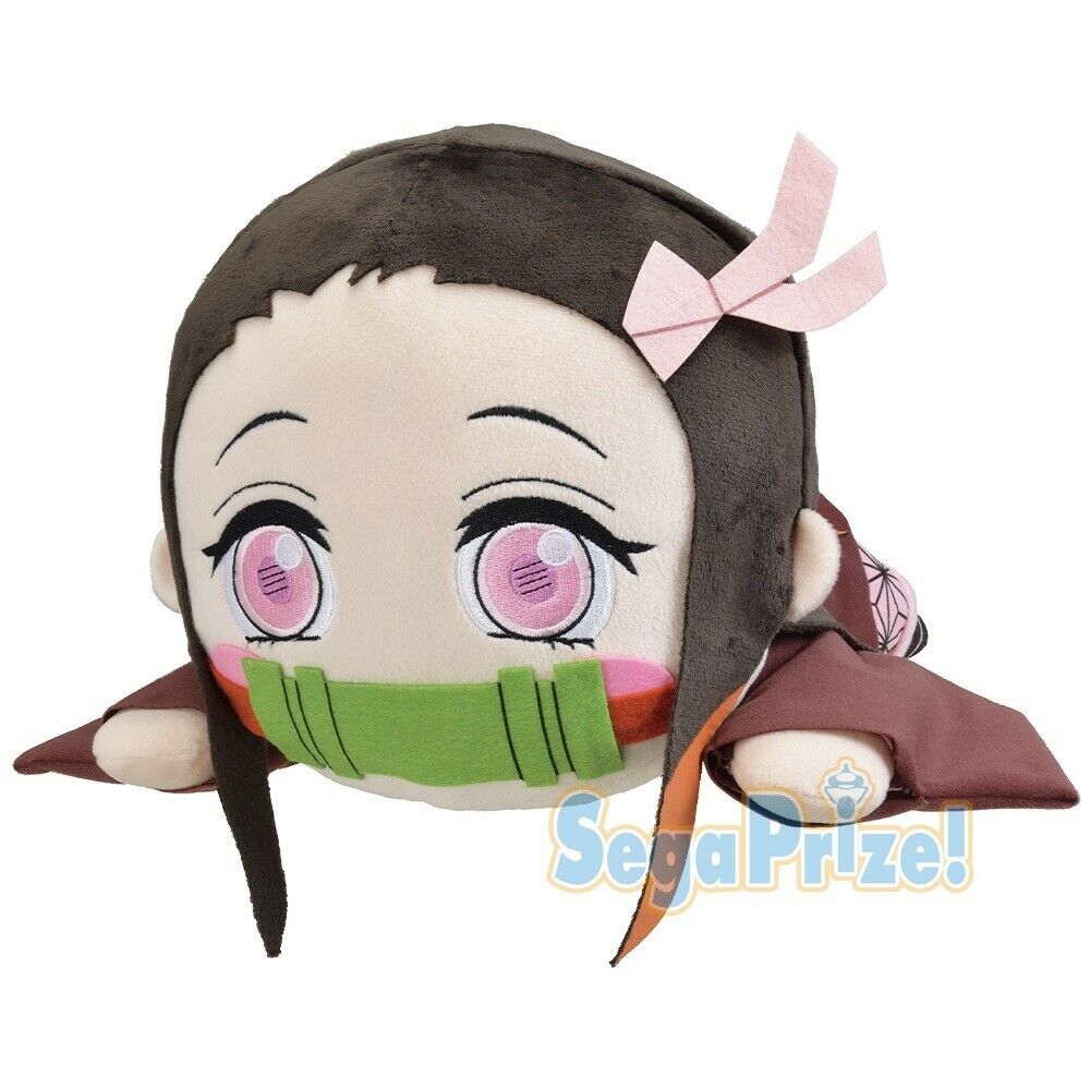 Nezuko Kamado Plush Doll, Lying Down, Demon Slayer, Kimetsu no Yaiba, Big Size, Sega