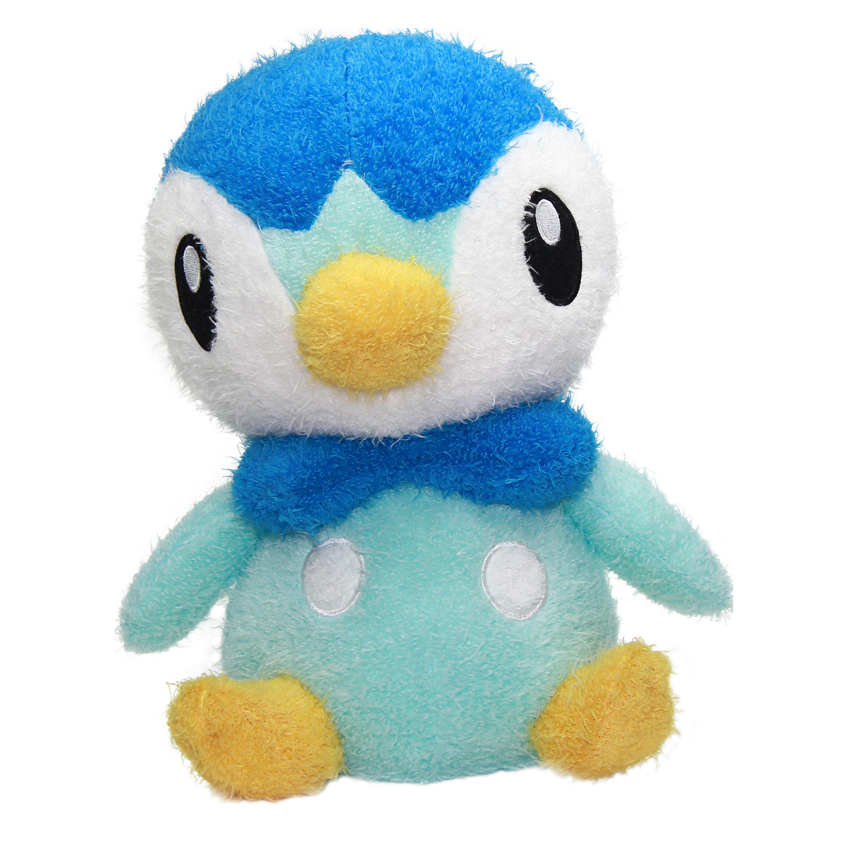 Pokemon Spirits Fuzzy Sitting Piplup Plush Doll 10 Inches Banpresto