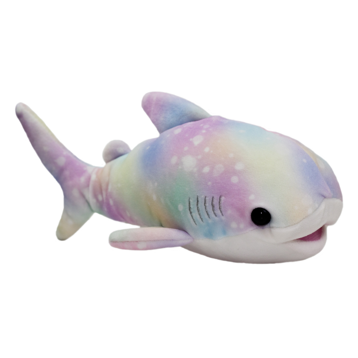 Aquarium Colorful Collection Plush Whale Shark Plush Toy Rainbow 8 Inches