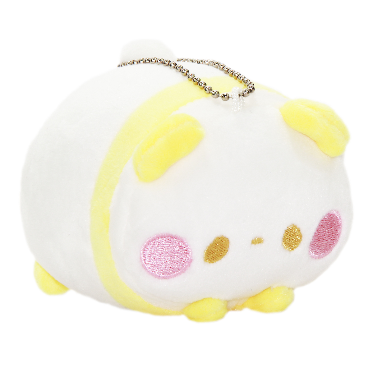 Super Soft Mochii Cute Panda Plush Japanese Squishy Plushie Toy Kawaii Bear Yellow White