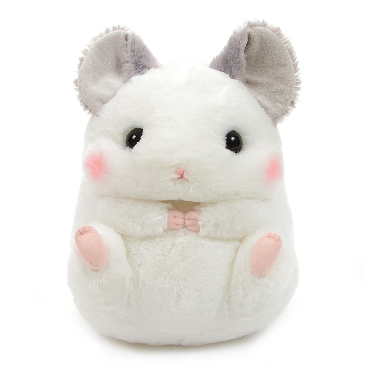 Chinchilla Plushie, Amuse Coroham Coron Fun Friends Plush Collection Chira-kun, White, BIG