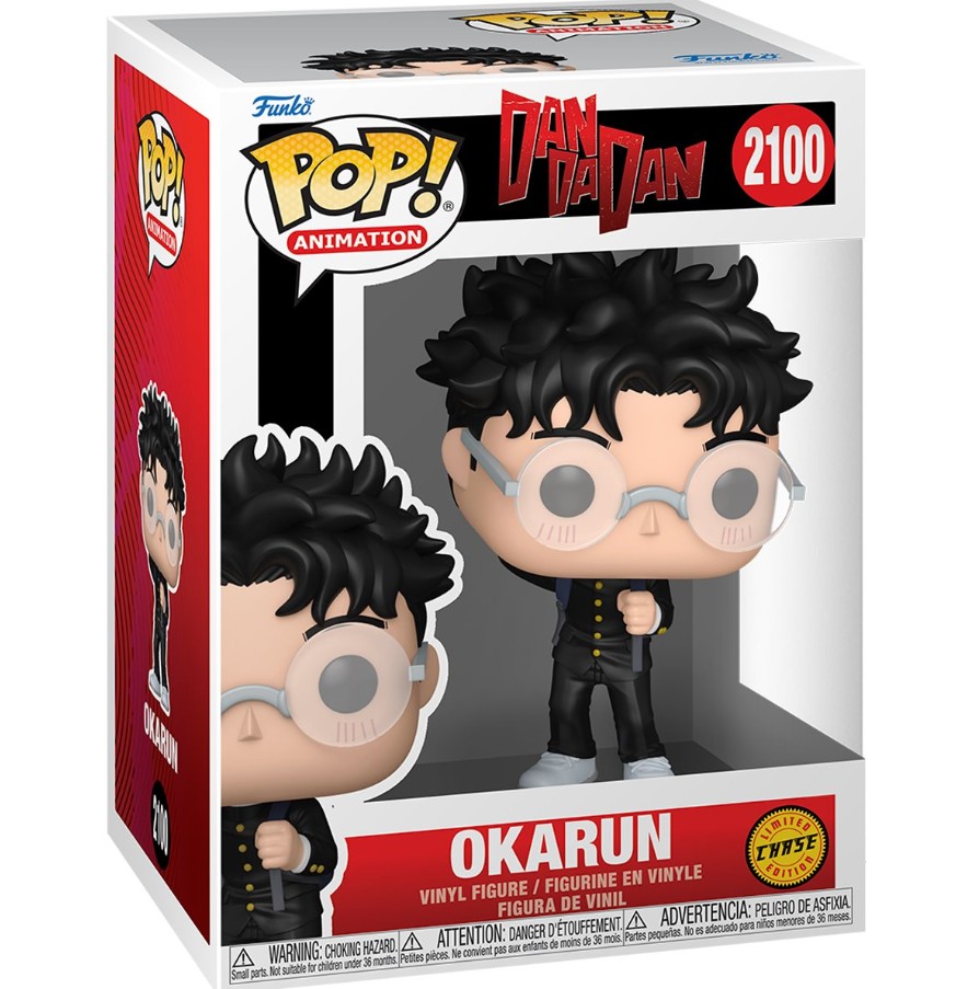 Okarun Funko Pop Figure Dandadan Funko Pop 2100 - CHASE