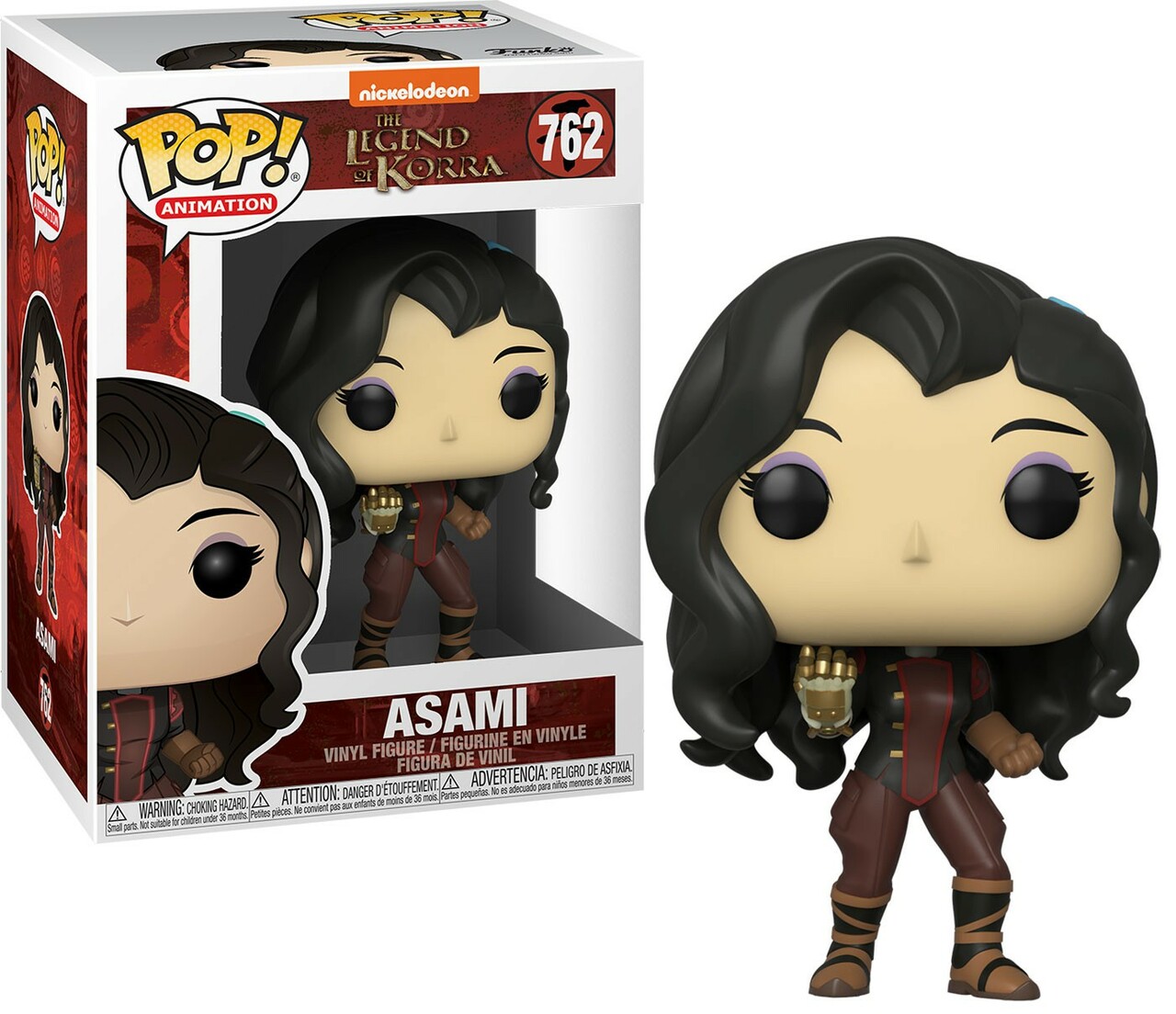Asami The Legend of Korra Funko Pop Animation 3.75 Inches Funko Pop 762