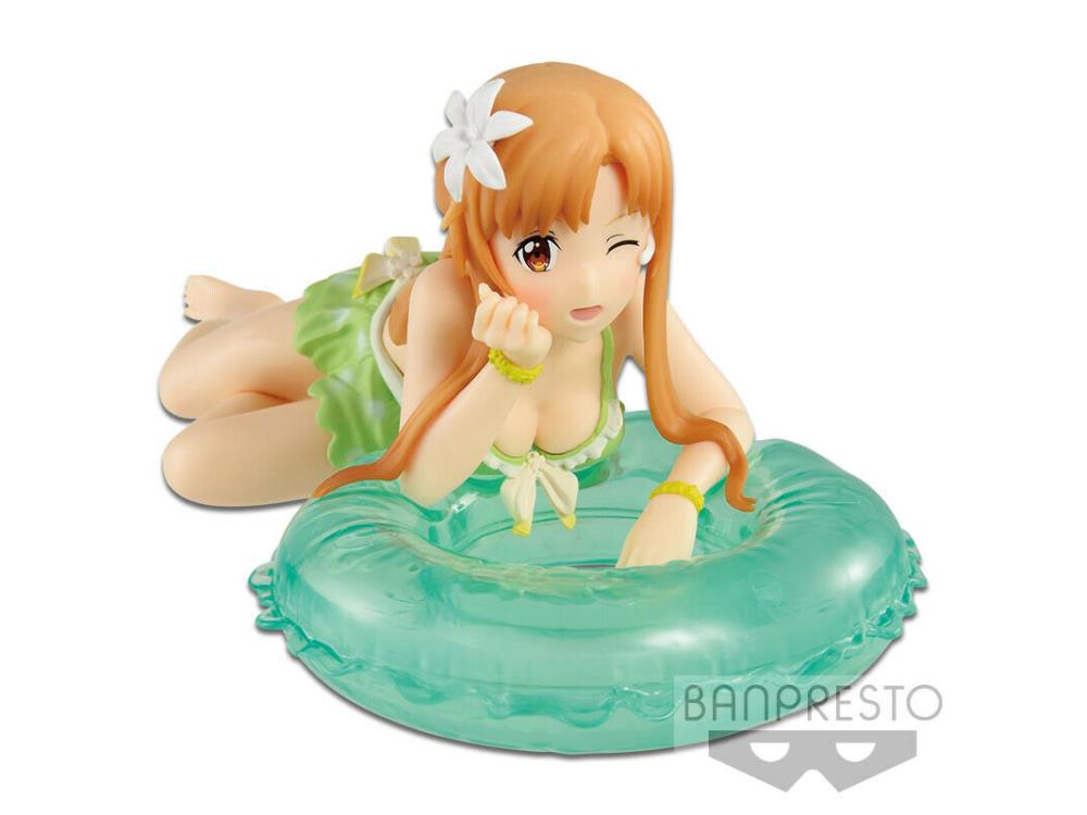 Asuna Yuuki Swimsuit figure, Memory Defrag Healing Summer Beauty Asuna, Sword Art Online, EXQ Figure Series, Banpresto