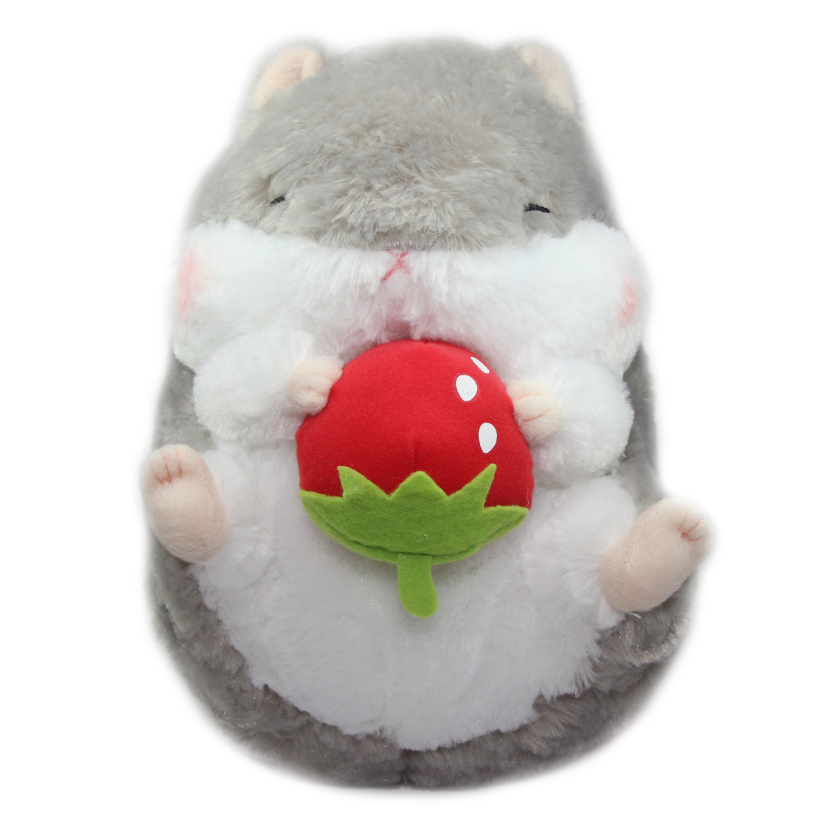 Hamster Plush Doll Amuse Coroham Coron Ichigo Collection Grey Jumbo 10 Inches