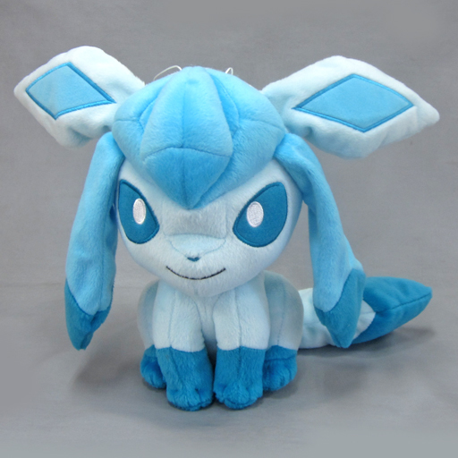 Pokemon Sun & Moon Glaceon Plush Doll 10 Inches Banpresto