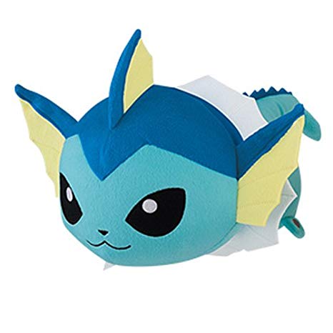 Pokemon Sun & Moon Vaporeon Plushie Kororin Friends 10 Inches Banpresto