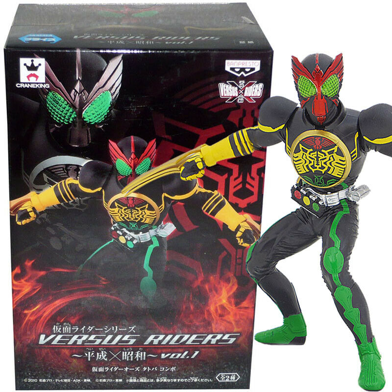 Kamen Rider OOO, Tatoba Combo Figure, Kamen Rider, Versus Riders series, Banpresto