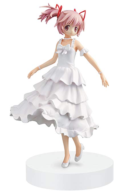 Madoka Kaname, White Dress Ver. Puella Magi Madoka Magica Madoka, SQ Figure, Banpresto