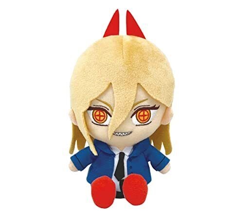 Power Plush Doll, Chibi, Chainsaw Man, 5 Inches, Bandai