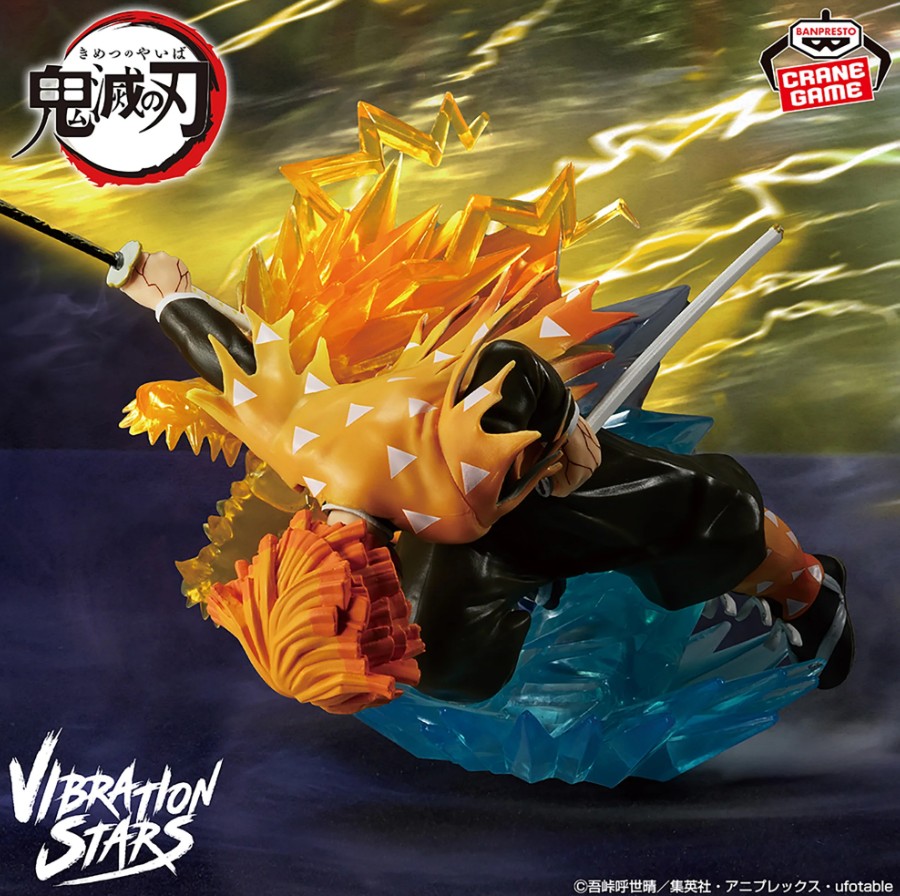 Zenitsu Agatsuma Figure Vibration Stars, Demon Slayer, Kimetsu no Yaiba, Banpresto