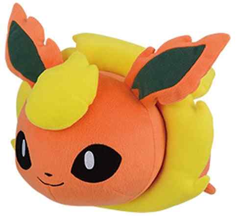 Pokemon Sun & Moon Flareon Plushie Kororin Friends 10 Inches Banpresto