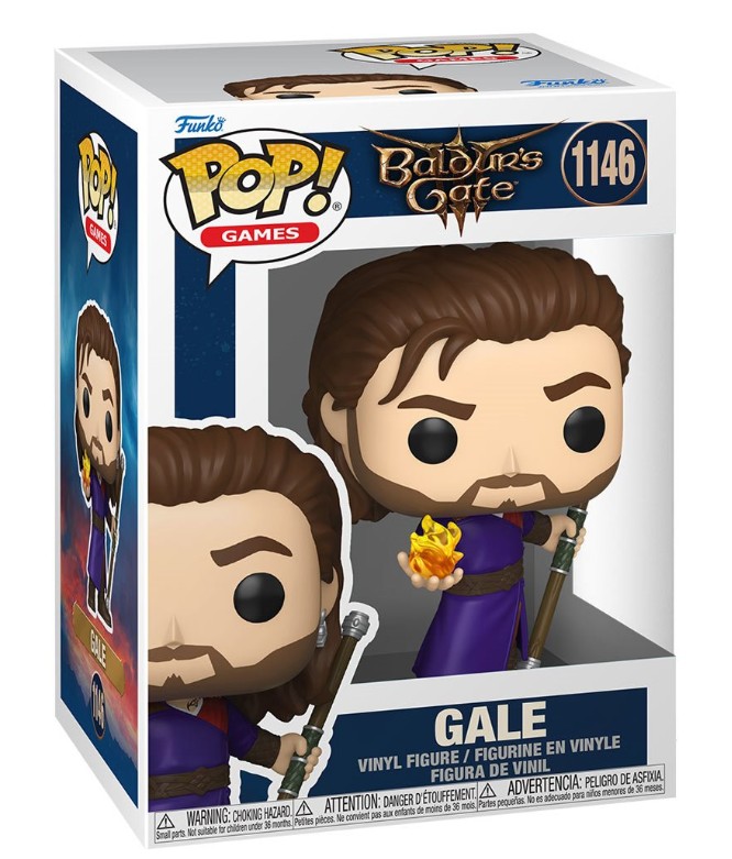 Gale Funko Pop Figure Baldurs Gate 3 Funko Pop 1146