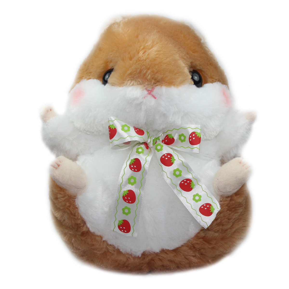 Hamster Plush Doll Amuse Coroham Coron Ichigo Collection Brown Jumbo 10 Inches