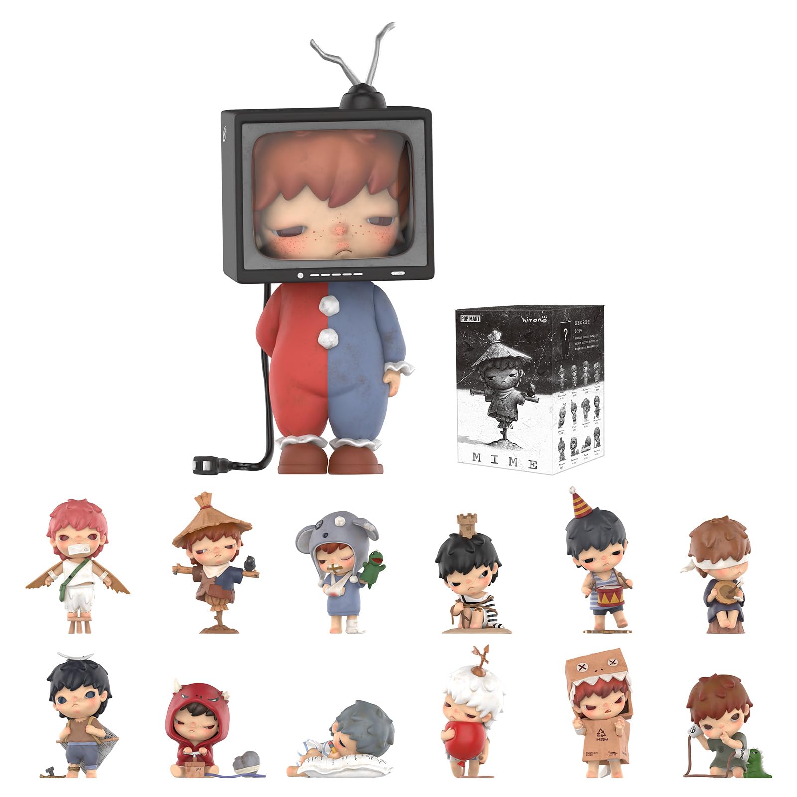 Hirono - Mime - Pop Mart - Random Blind Box Figure