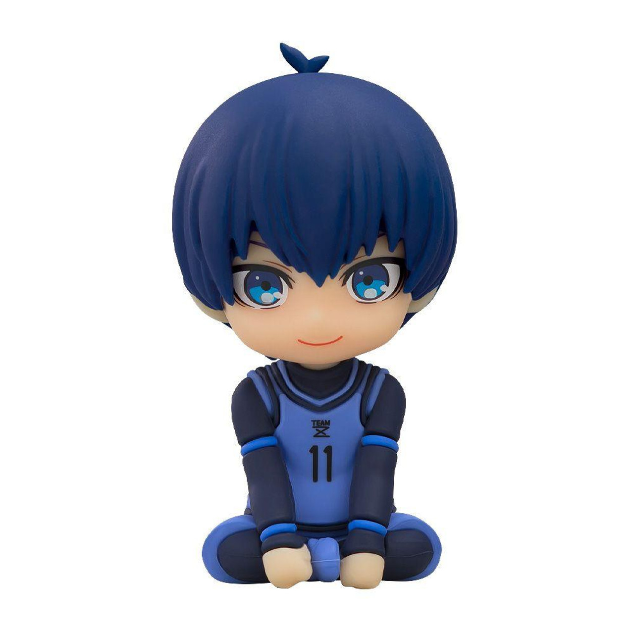 Isagi Yoichi Rubber Mascot. Nendoroid Plus, Blue Lock, Orange Rouge