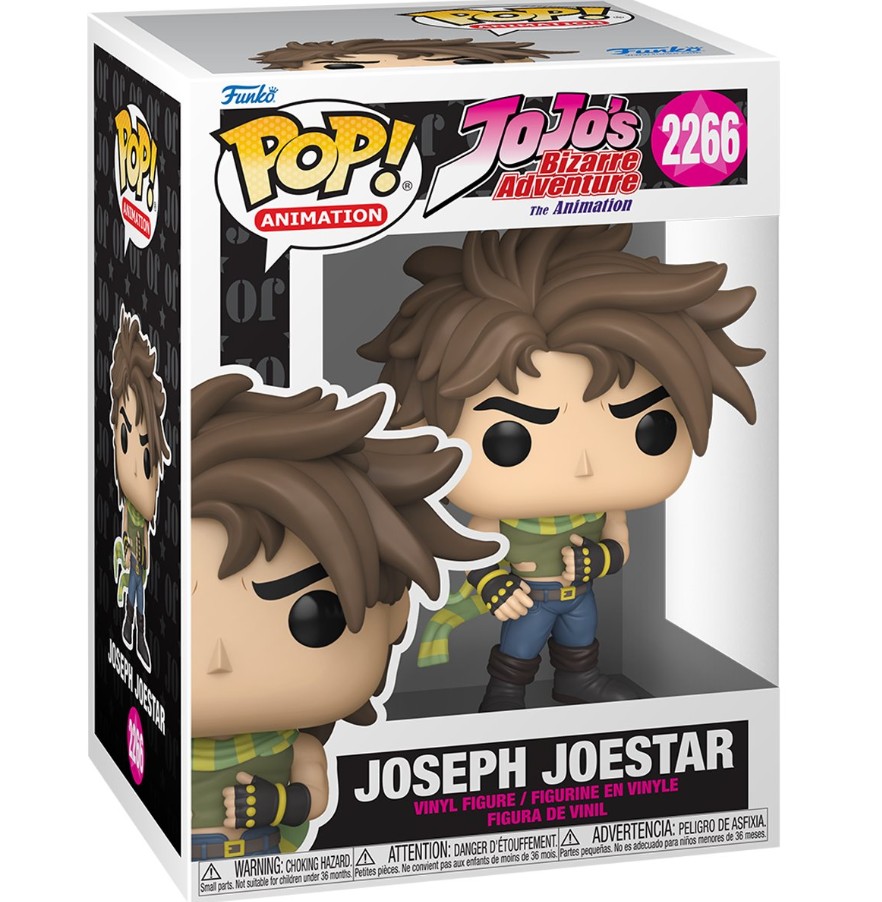 Joseph Joestar Figure, Jojos Bizarre Adventure, Funko Pop Animation 2266