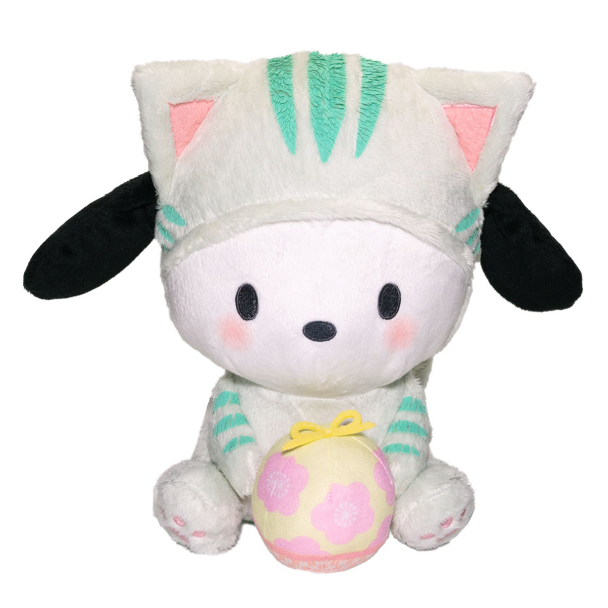 Pochacco Plush Doll, Tigercat Costume, Green, 12 Inches, Big Size, Furyu