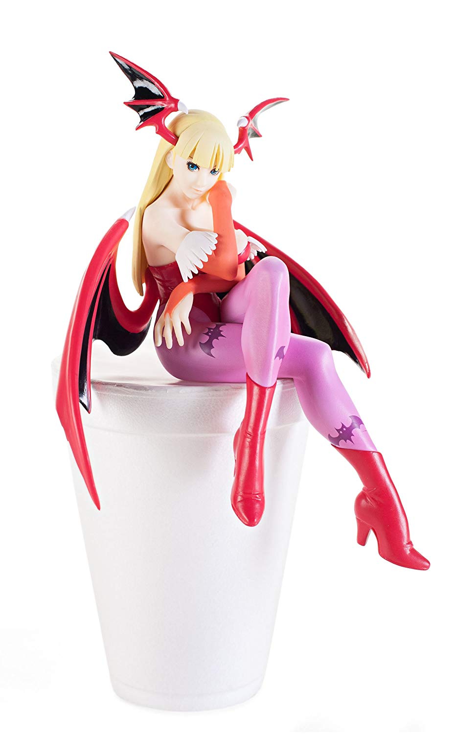 Morrigan, Noodle Stopper Figure, Red Color, Vampire Savior, Furyu