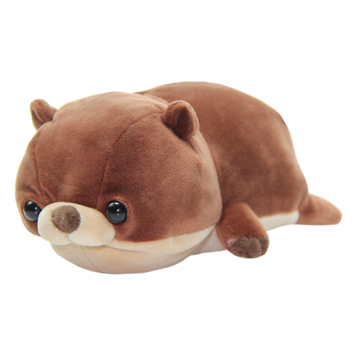 Mochi Puni Kawauso Collection Super Soft Otter Plush Toy Brown 8 Inches