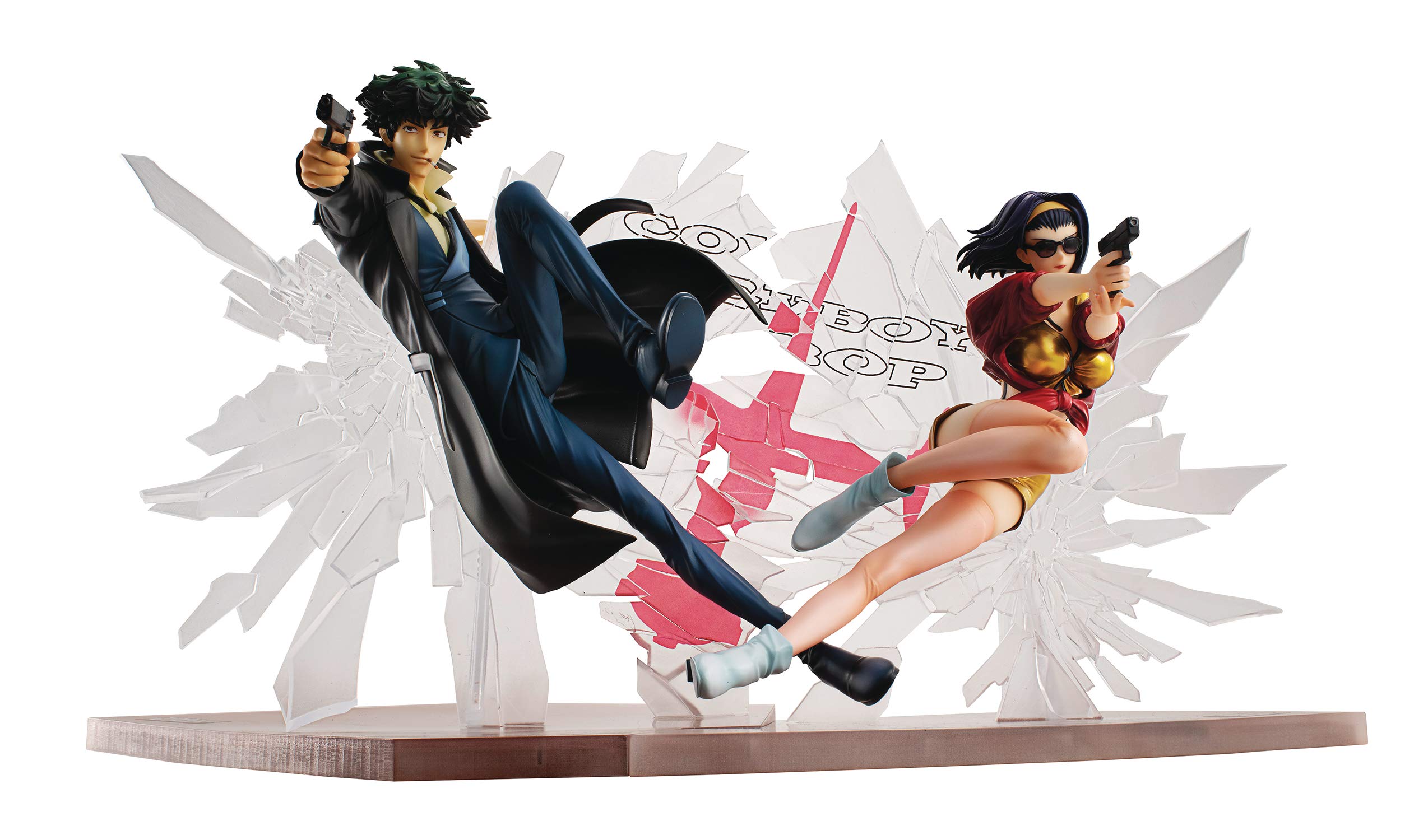 Spike Spiegel & Faye Valentine Figure, Cowboy Bebop, Bandai Namco