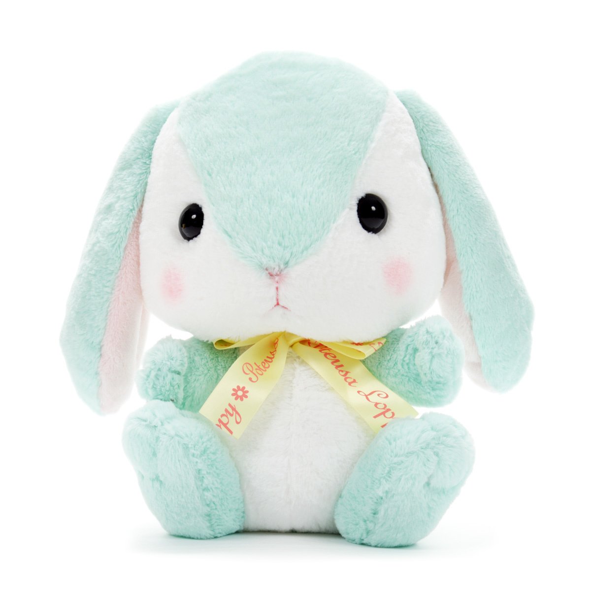 Plush Bunny, Amuse, Pote Usa Loppy, Mint-chan, Mint Green, 16 Inches