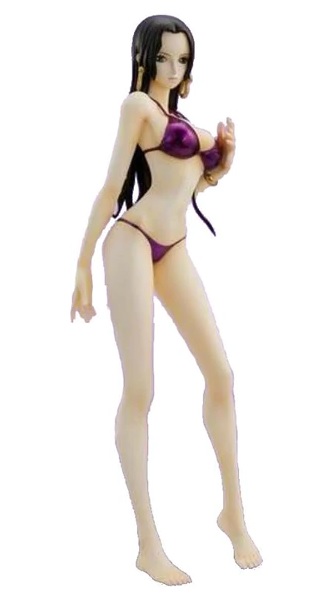 Boa Hancock Figure, Ver Purple, 1/8 Scale Pre-Painted Statue, One Piece, Megahouse