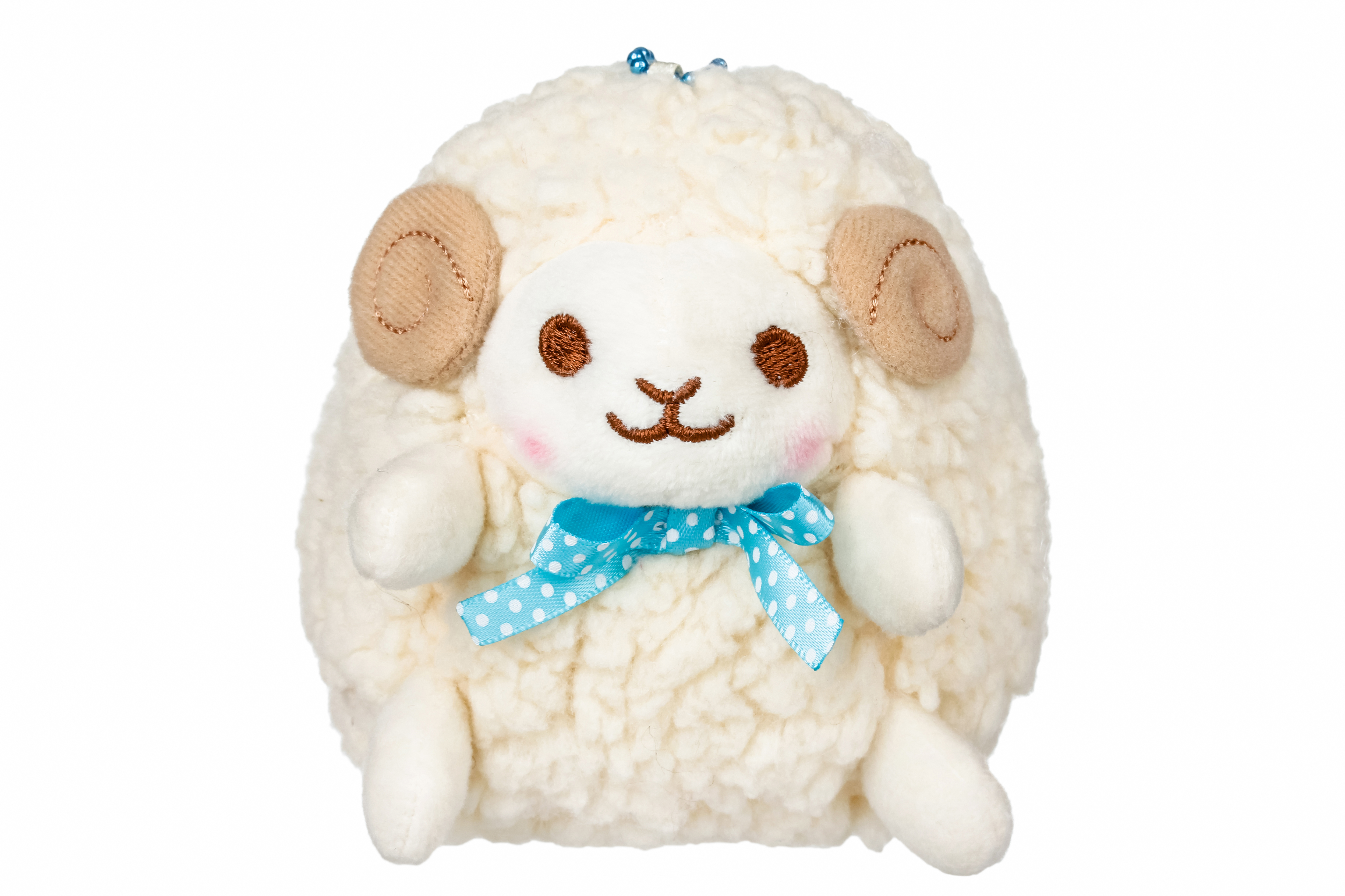 Amuse, Plush Sheep, Hitsuji no Wooly Plush Collection, Yellow, 4 Inches