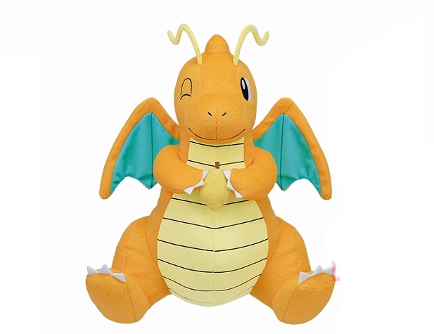 Dragonite Plush Doll, Pokemon, 10 Inches, Banpresto