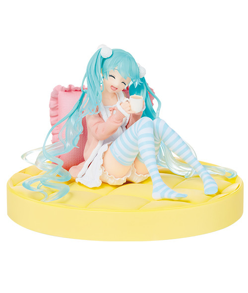 Hatsune Miku Sitting Figure, Limited Shifuku Ver. , Vocaloid, Taito