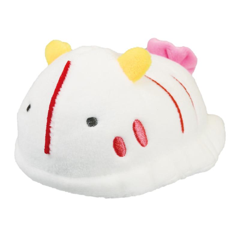 Sea Slug Plush Toy Sea Bunny Nudibranch Collection Umi Ushi White Red Small Size 4