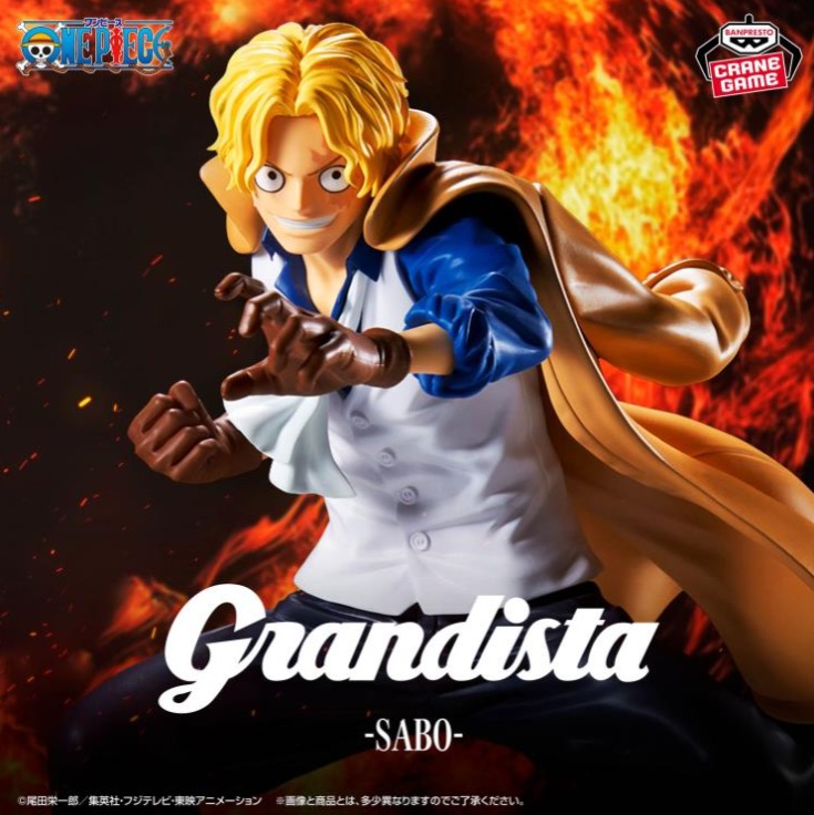Sabo Figure, Grandista, One Piece, Banpresto
