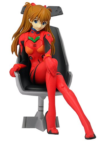 Asuka Langley Shikinami Figure, Girl with Chair, Premium Figure, Evangelion, Rebuild of Evangelion, Sega