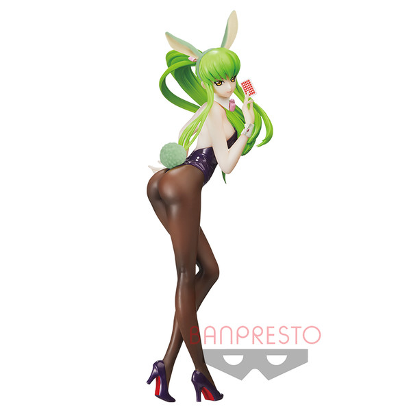 C.C. Figure, Fluffy Materials, Bunny Outfit Ver, Code Geass - Hangyaku no Lelouch, Espresto, Bandai Spirits