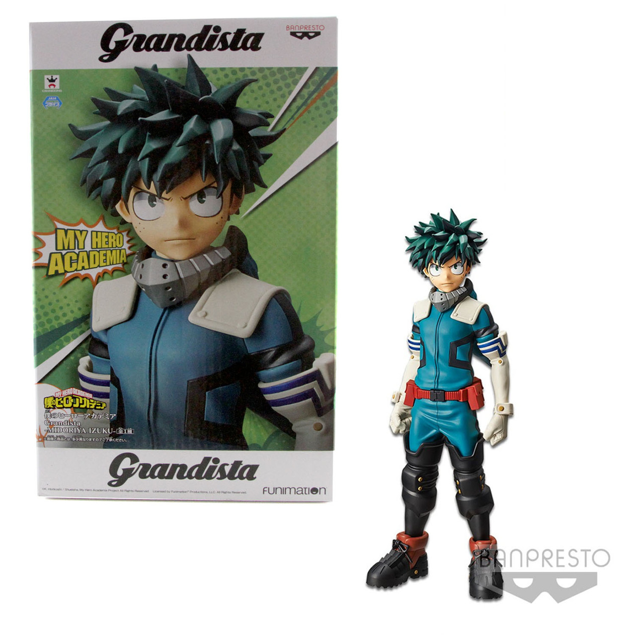 Izuku Midoriya Figure, Grandista, My Hero Academia, Banpresto