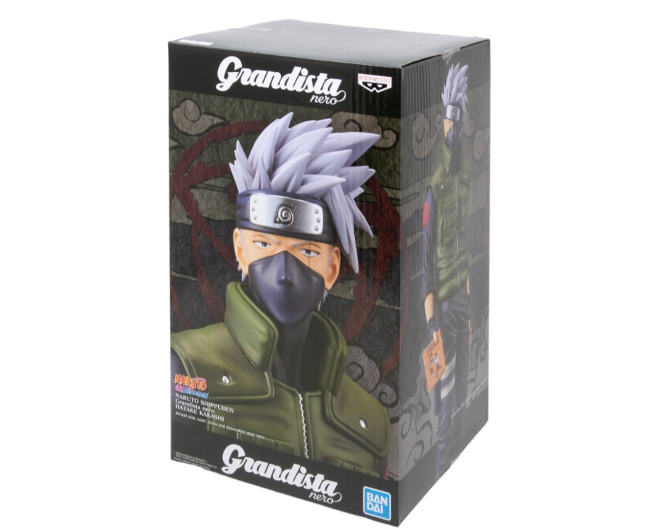 Kakashi Hatake Figure, Shinobi Relations, Naruto, Grandista Nero, Banpresto