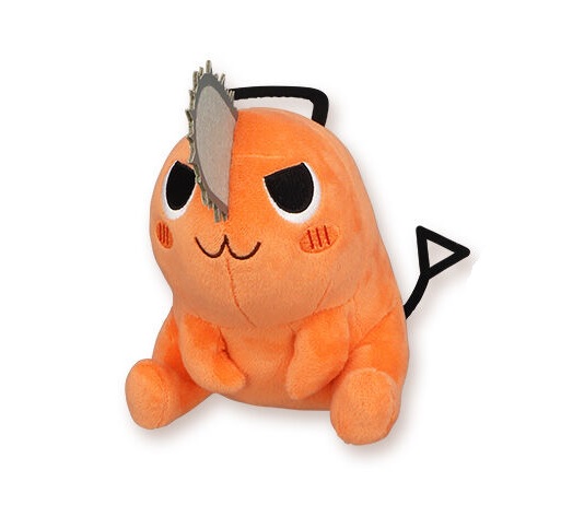 Pochita Plush Doll, Sitting, Chainsaw Man, 6 Inches, Furyu