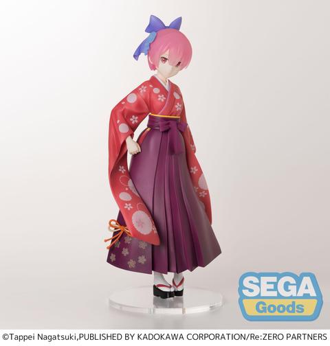 Ram Figure, Nagomi Style Kimono Ver, Re: Zero - Starting Life in Another World, Sega