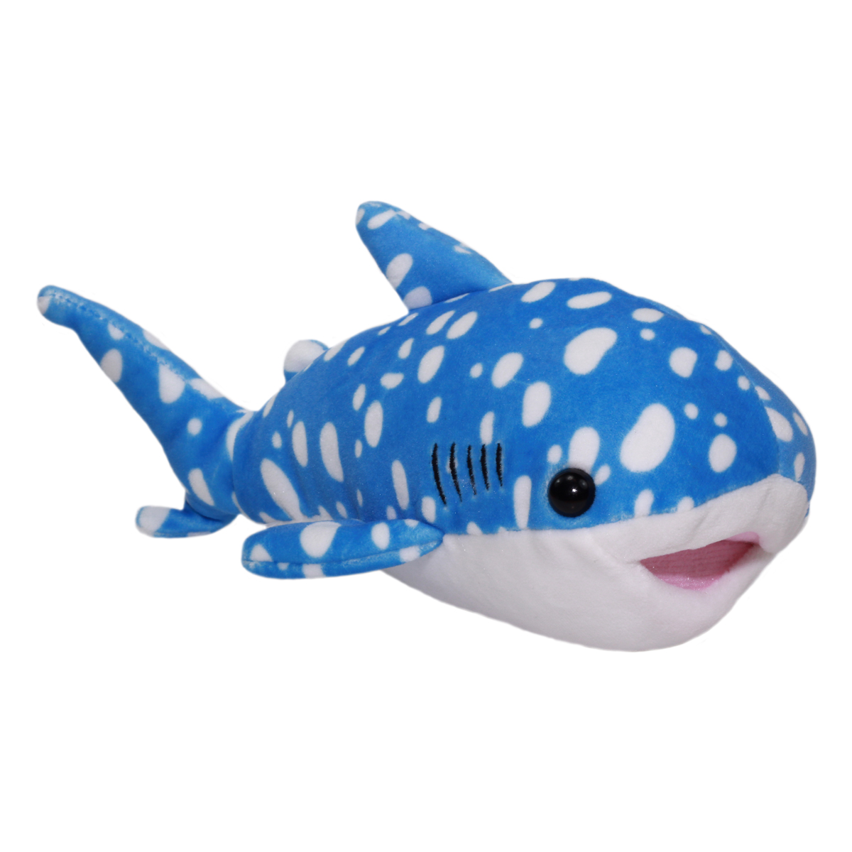 Aquarium Collection Plush Whale Shark Plush Toy Super Soft Stuffed Animal Blue White Dot Zinbeizame 8 Inches
