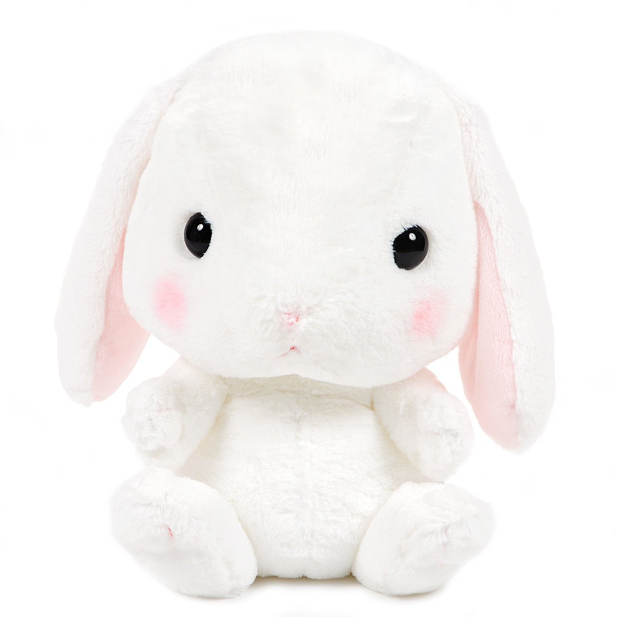 Amuse Bunny Plushie Cute Stuffed Animal Toy White Big Size