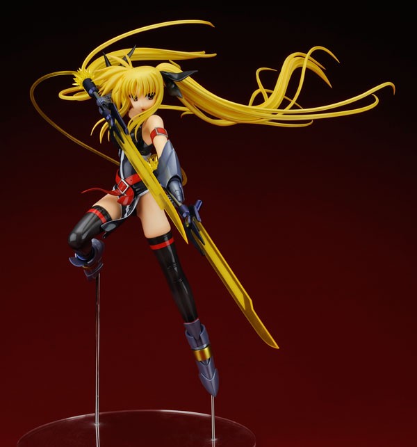 Fate-T-Harlaown Figure, Shin Sonic Form, 1/7 Scale Pre-Painted Statue, Magical Girl Lyrical Nanoha Strikers, Alter