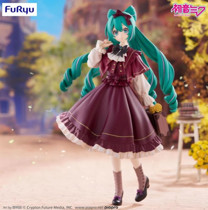 Hatsune Miku Figure, Trio Try-It, Classical Retro, Vocaloid, Furyu