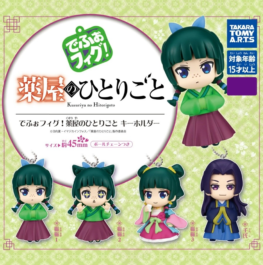 The Apothecary Diaries Mini Figure Keychain Gashapon - Random Pick